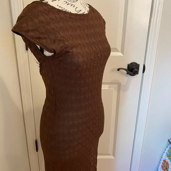 House of Harlow Brown Backless Dress - Picture 2 of 9